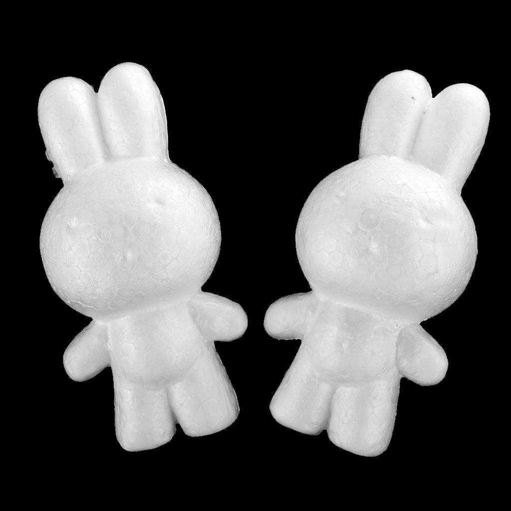 Art Craft For Kids - Bahan Kerajinan Busa Styrofoam Bentuk Kelinci