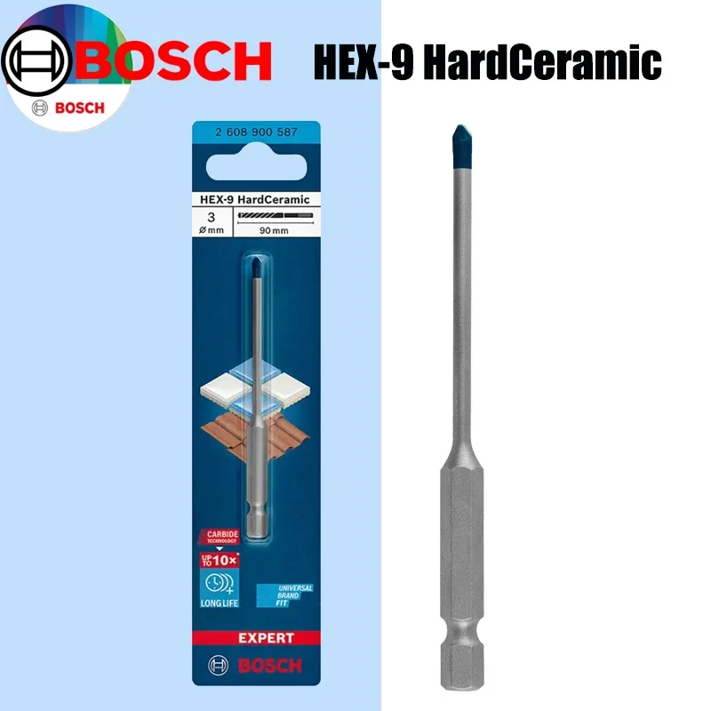 Mosaic Tile Supply - Mata Bor Keramik Keras BOSCH Hex-9