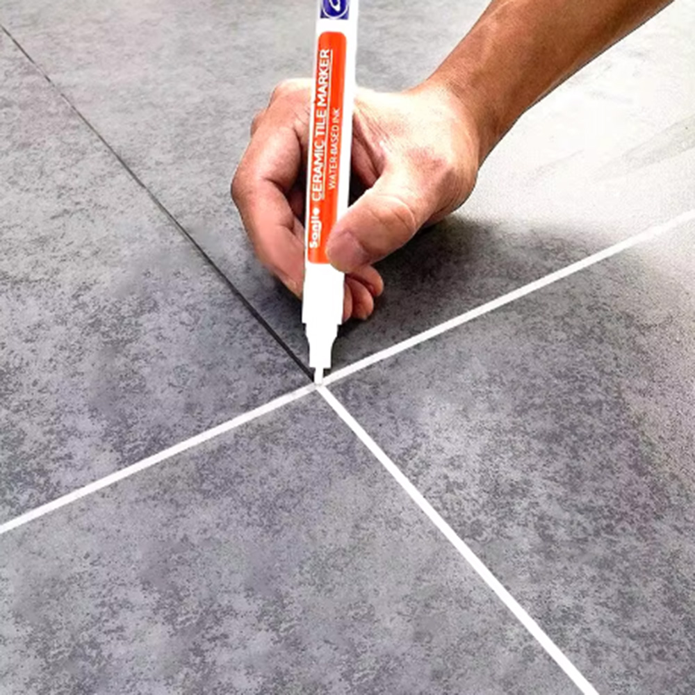 Mosaic Tile Supply - 1/5/10 Buah Pena Spidol Tahan Air