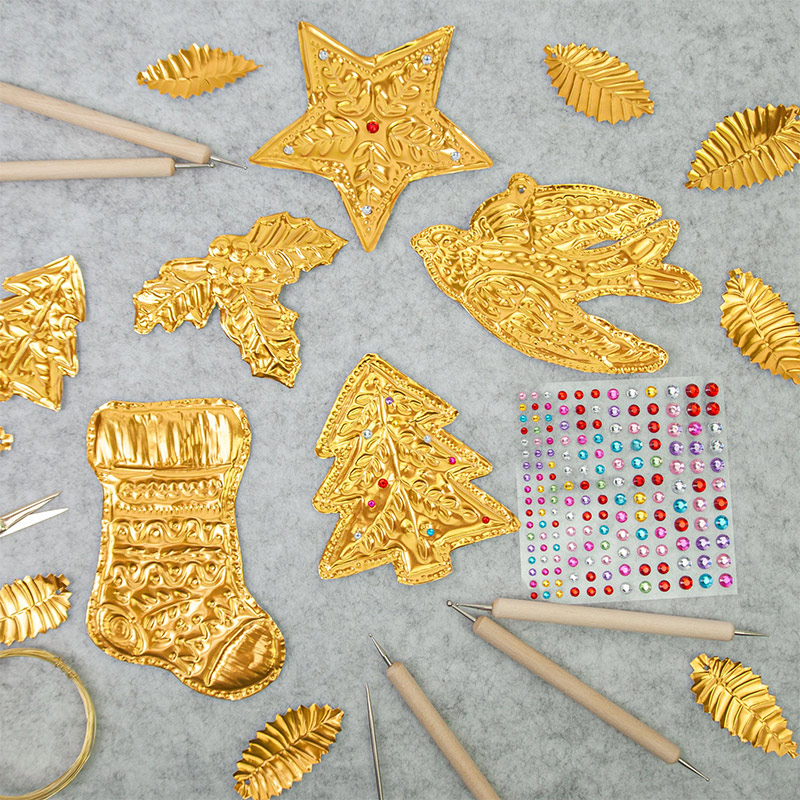 Art Craft In Paper - Set Alat Kerajinan Jahit Kertas Timah