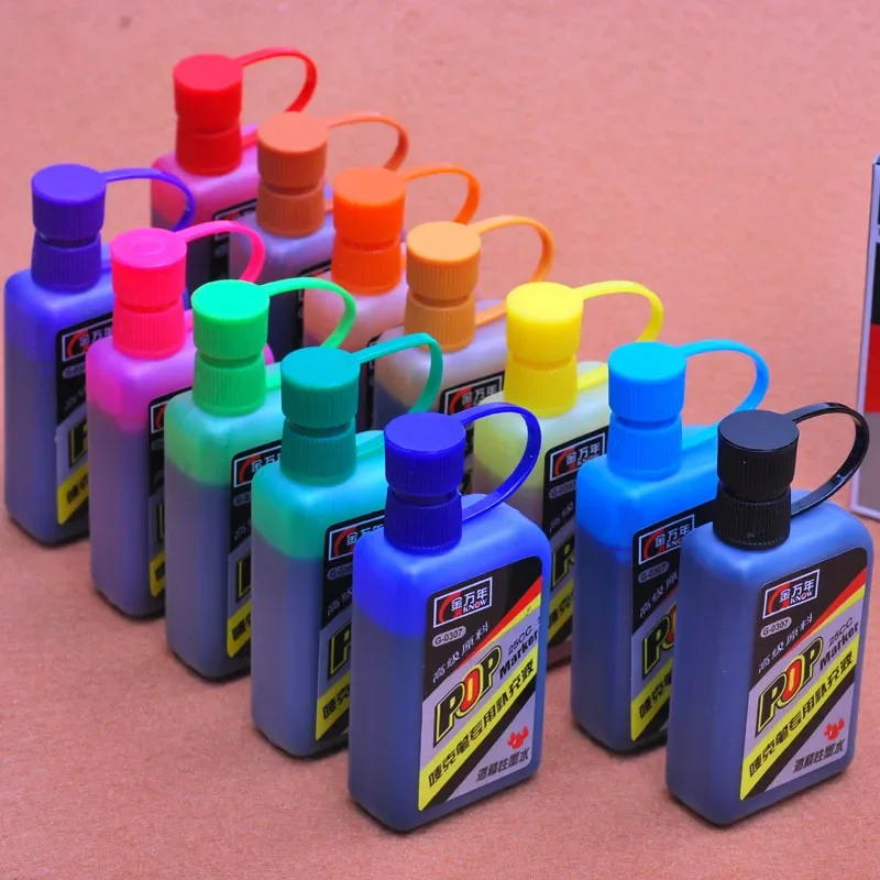 Alcohol Ink Set - Spidol tinta botol, 12 warna 25ml