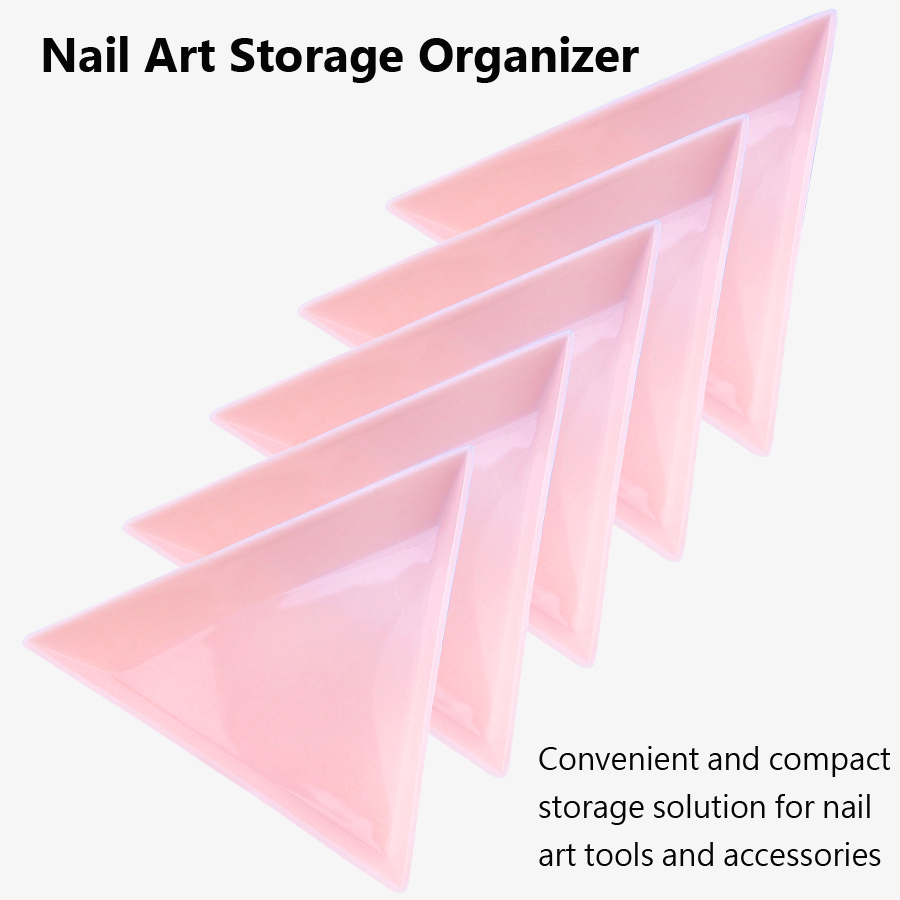 Art Craft Organizer - 5/10/20/30 buah Wadah Penyusun Berbentuk Segitiga