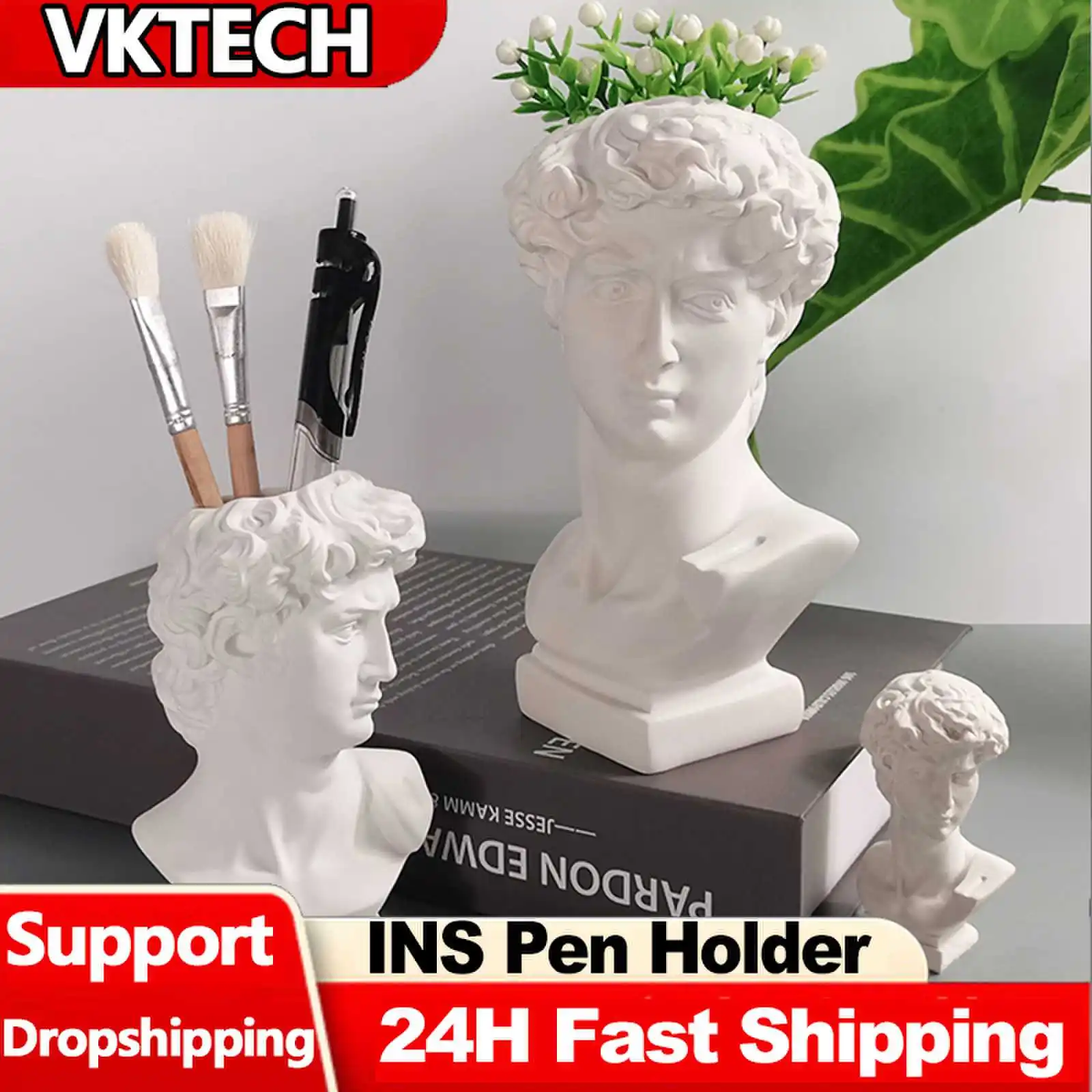 Art Craft Organizer - Patung kreatif patung pemegang pena patung