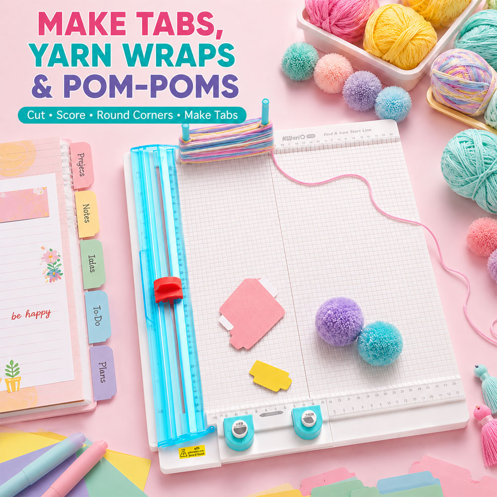 Art Craft In Paper - Pemotong Kertas & Papan Lipat 7-in-1,