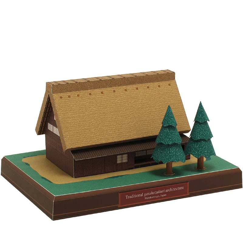 Art Craft Center - Pondok Jepang Gasshozukuri Mini 3D Model