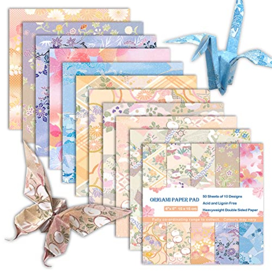 Art Craft In Paper - Kertas Origami 6x6 Dua Sisi 50