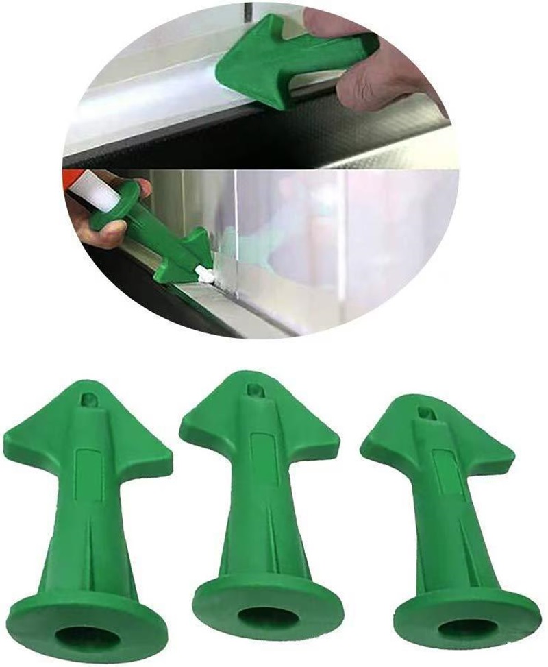 Mosaic Tile Supply - 3Pcs Alat Aplikator Nozel Caulk Silikon,