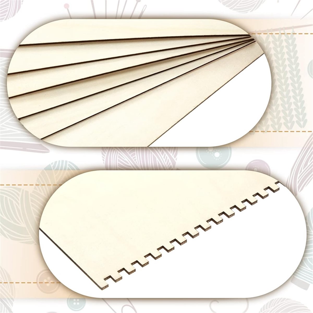 18 Pcs Alat Tenun Keranjang Ka - Art Craft For Kids ulasan dan harga