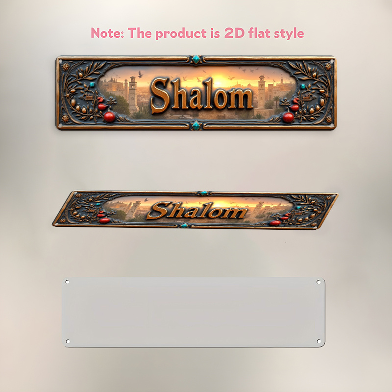CIFBUY Vintage Shalom Hebrew A - Art & Craft On Wild Animals For Preschoolers ulasan dan harga