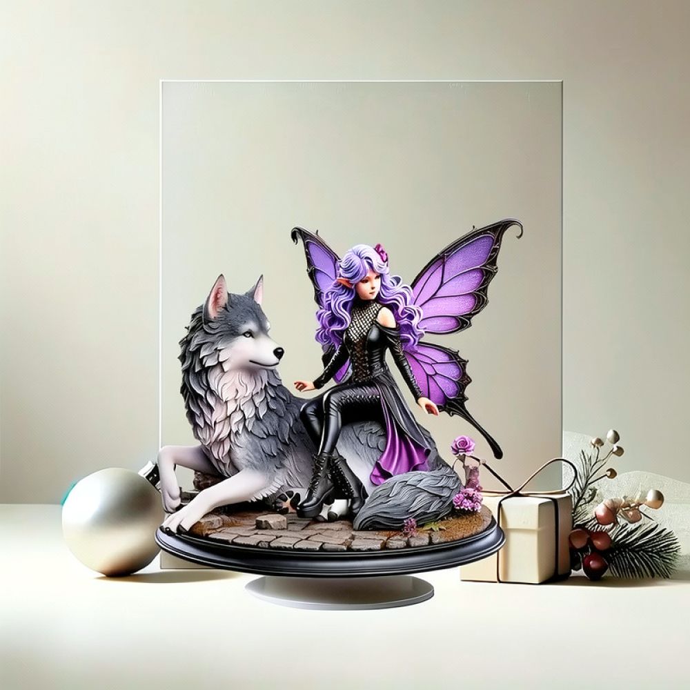 Ornamen Figur Akrilik Transpar - Art Craft Room Ideas ulasan dan harga