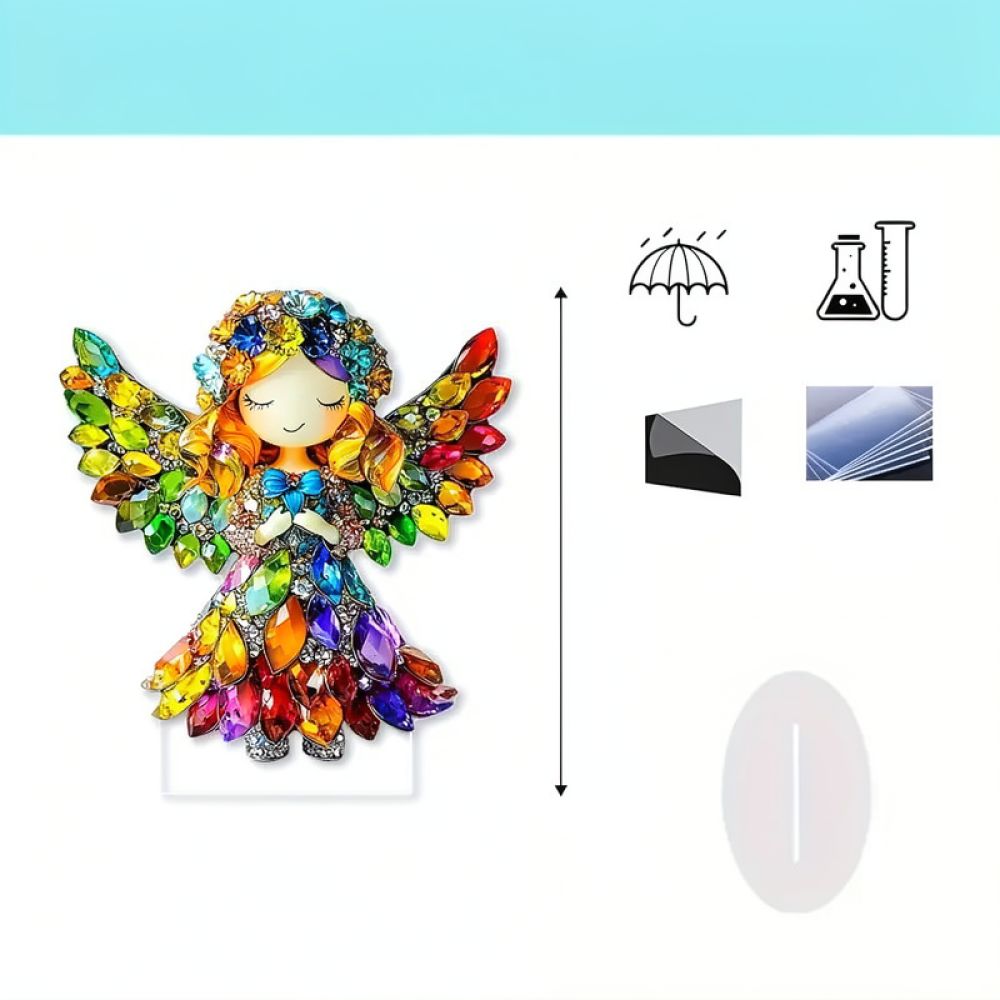 Ornamen Figur Akrilik Transpar - Art Craft Room Ideas ulasan dan harga