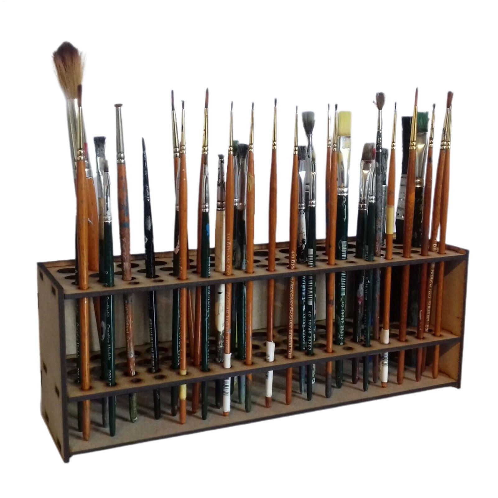 Tempat Kuas Kayu Premium 67 Sl - Art Craft Organizer ulasan dan harga