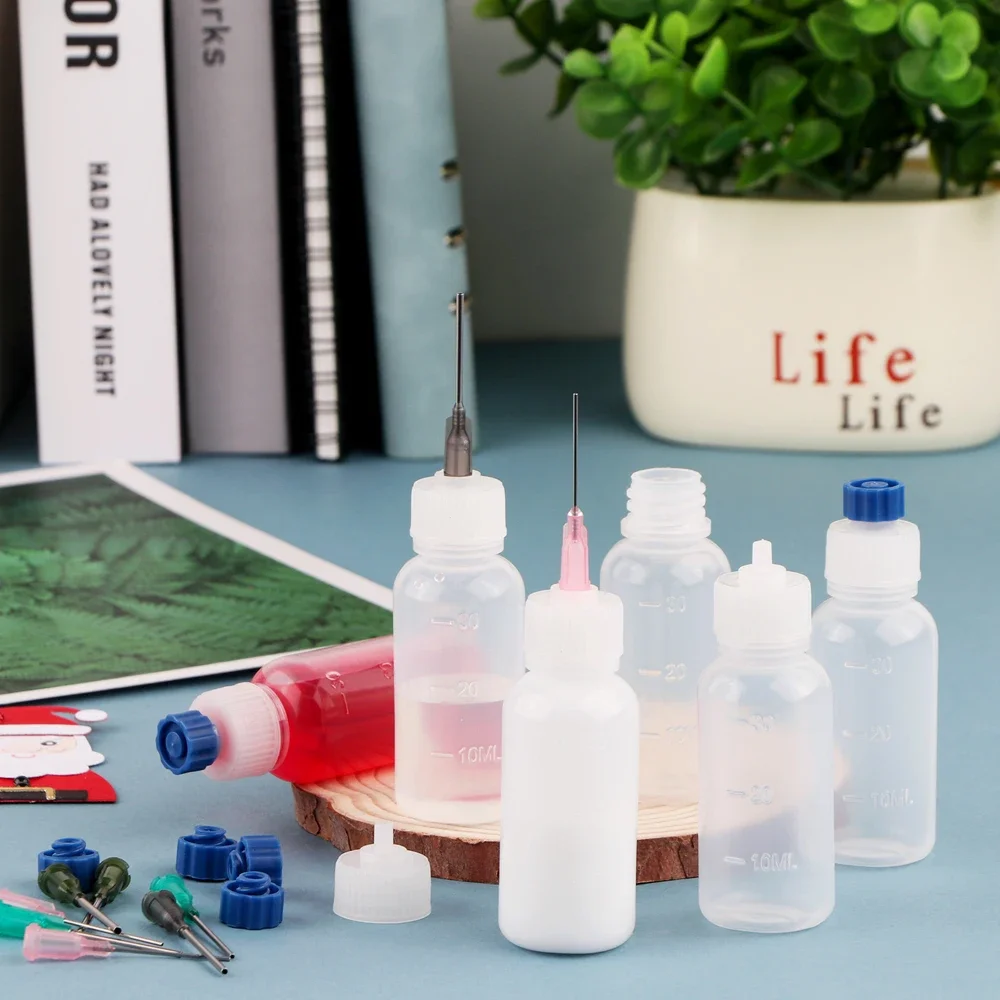 24 Buah 30ML Botol Lem Plastik - Alcohol Ink Set ulasan dan harga