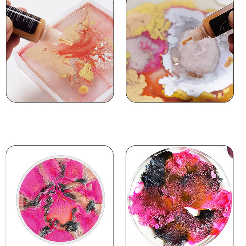 1 Set Kit pigmen Resin epoksi  - Alcohol Ink Set ulasan dan harga