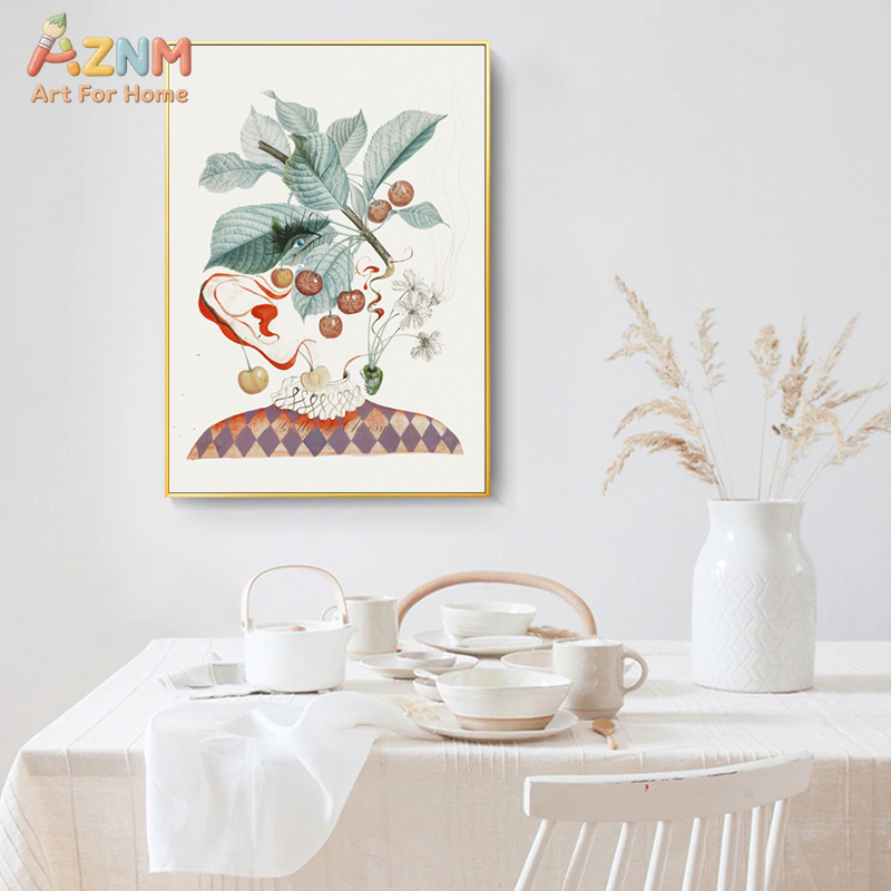 AZNM Seni Dinding Kanvas Gamba - Art Craft Toys ulasan dan harga