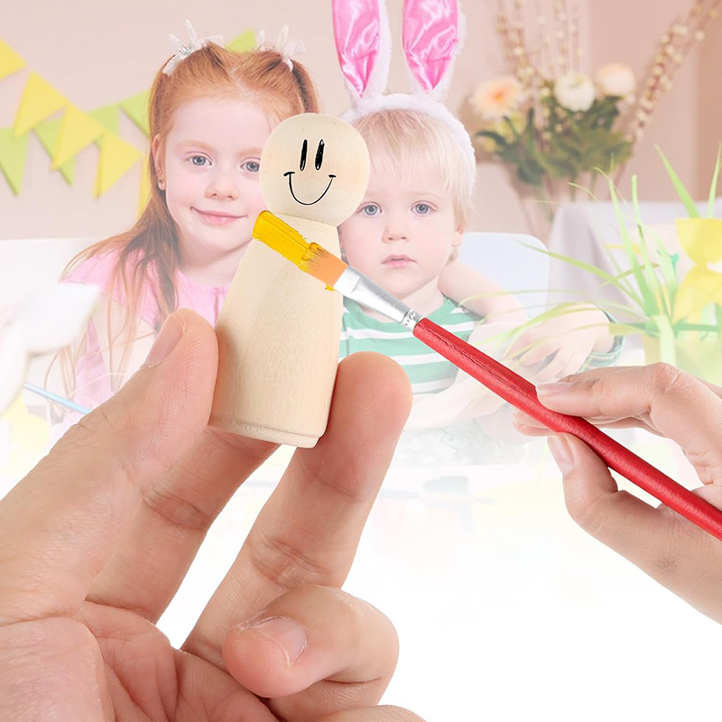 Boneka pasak kayu, 2/5/10 buah - Craft And Art Difference ulasan dan harga