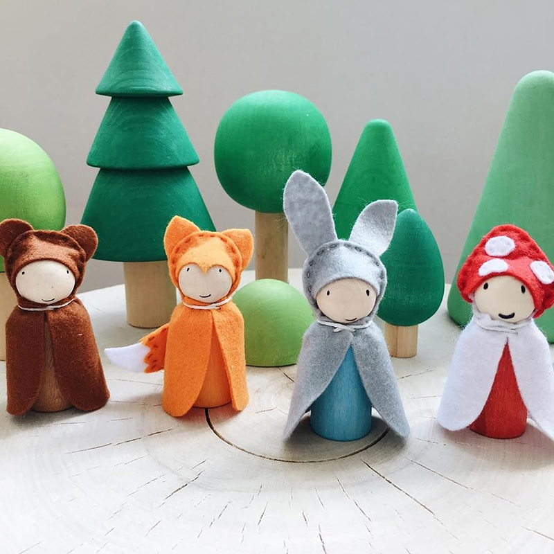 Boneka pasak kayu, 2/5/10 buah - Craft And Art Difference ulasan dan harga