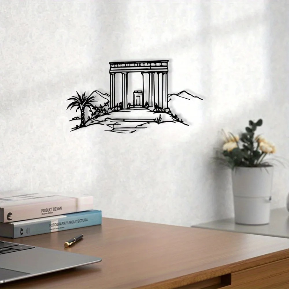 CIFBUY Seni Dinding Besi Mural - Art & Craft On Wild Animals For Preschoolers ulasan dan harga