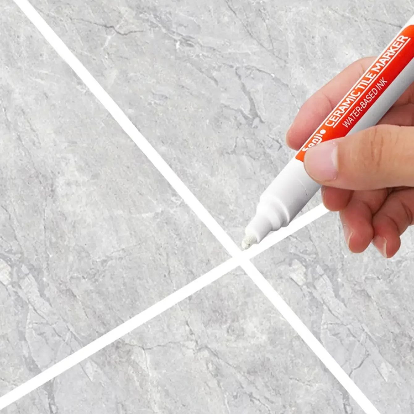 1/5/10 Buah Pena Spidol Tahan  - Mosaic Tile Supply ulasan dan harga
