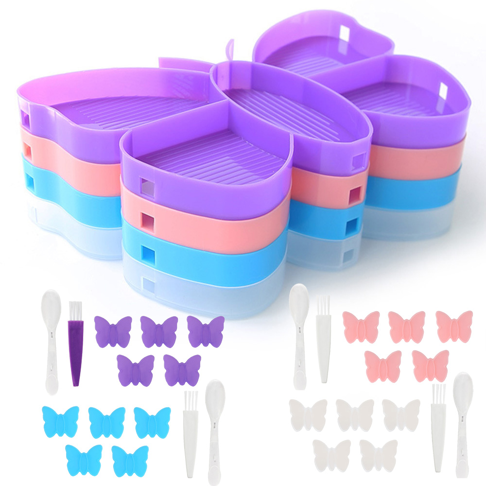 Set Baki Lukisan Berlian Motif - Art Craft Organizer ulasan dan harga