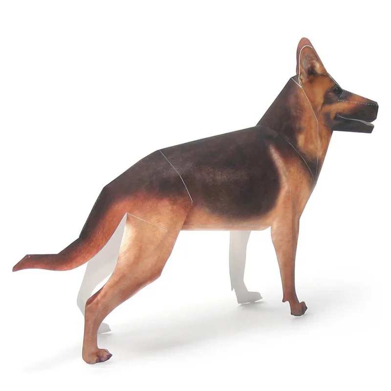 Seni Origami Anjing German She - Art Craft Center ulasan dan harga