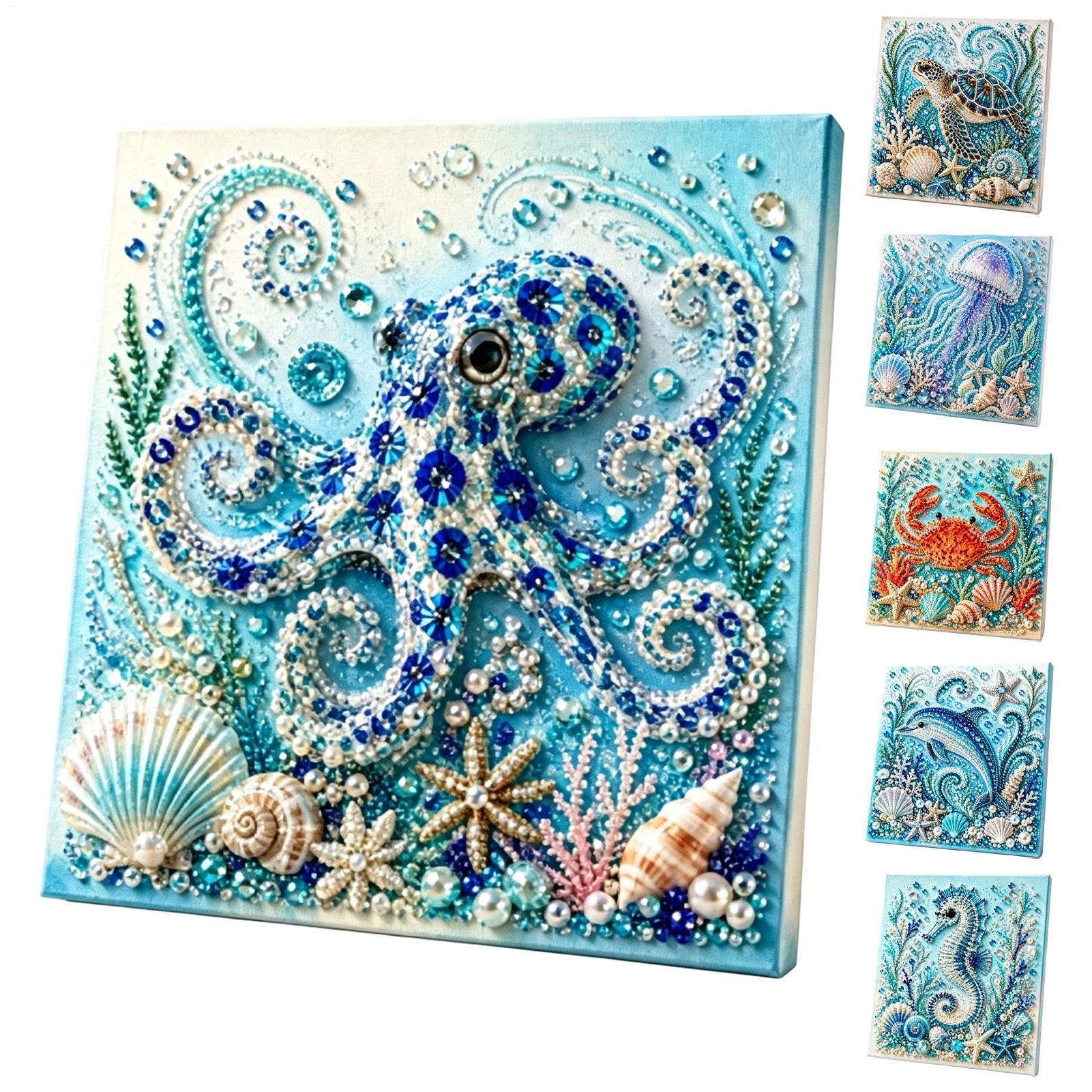Kit Kerajinan Mutiara Bertema  - Art Craft Jellyfish ulasan dan harga