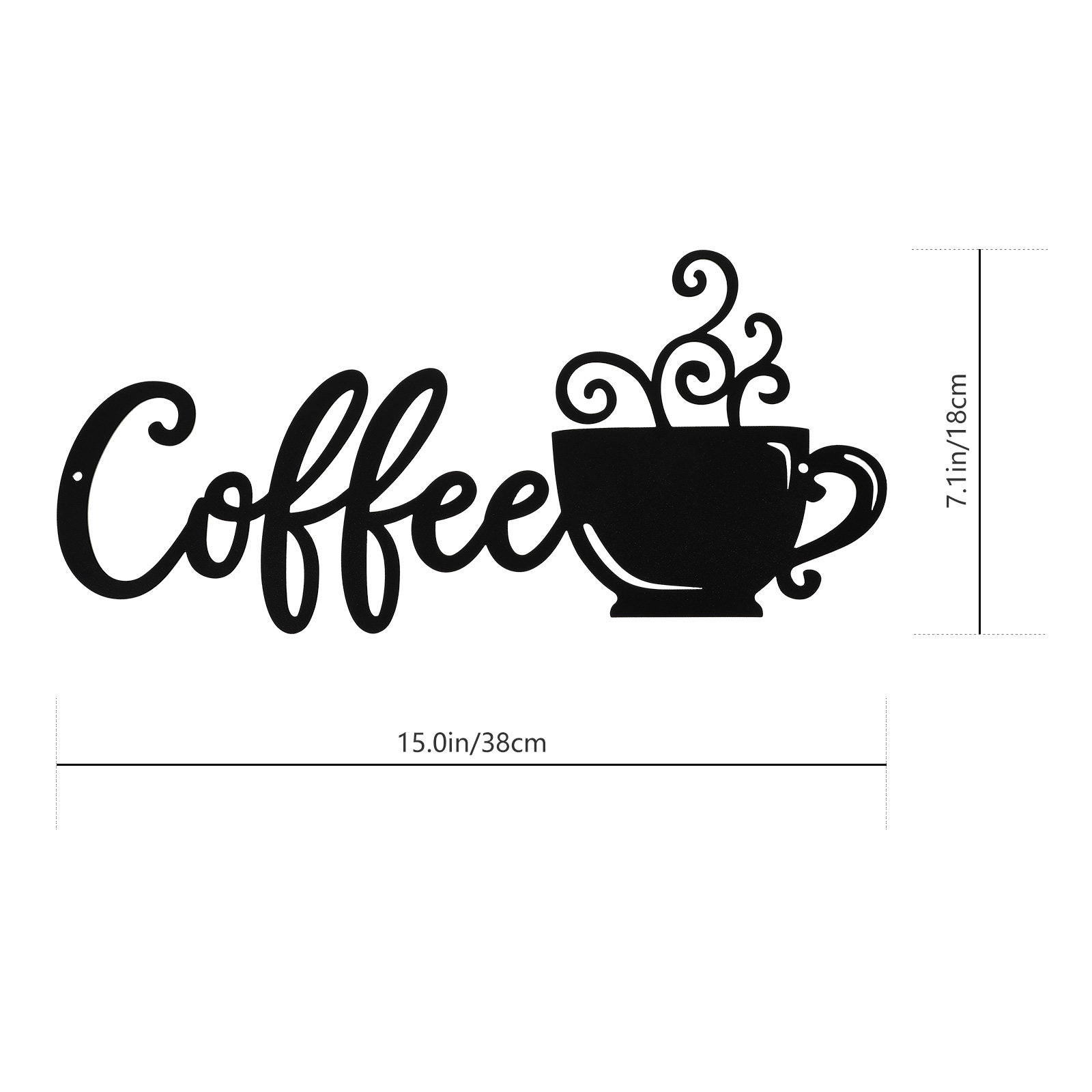 1Set Hiasan Dinding Berpola Ca - Art Craft Cafe ulasan dan harga