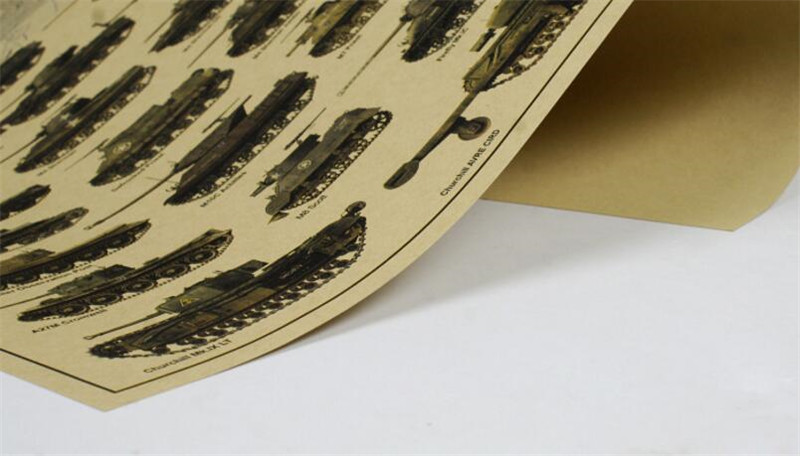 51X35Cm Antik Perang Dunia II  - Art Craft Cafe ulasan dan harga
