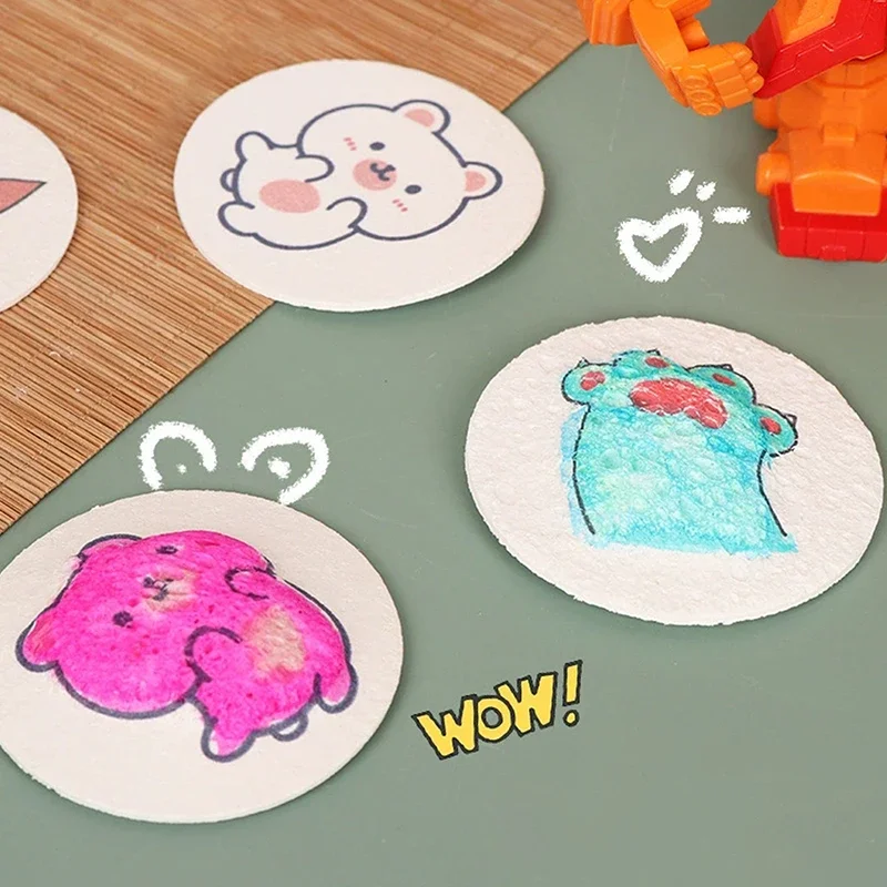 Kertas Lukis Tekstur Busa 3D U - Art Craft Toys ulasan dan harga