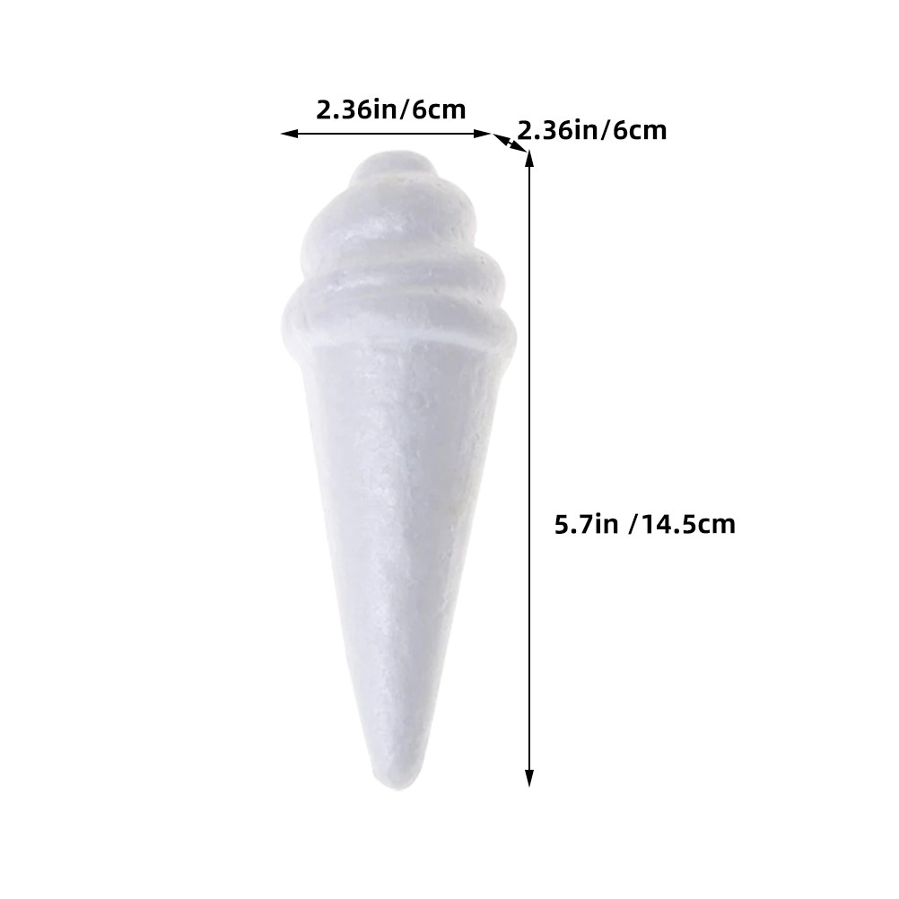 8Pcs Model Busa Es Krim Belum  - Art Craft For Kids ulasan dan harga