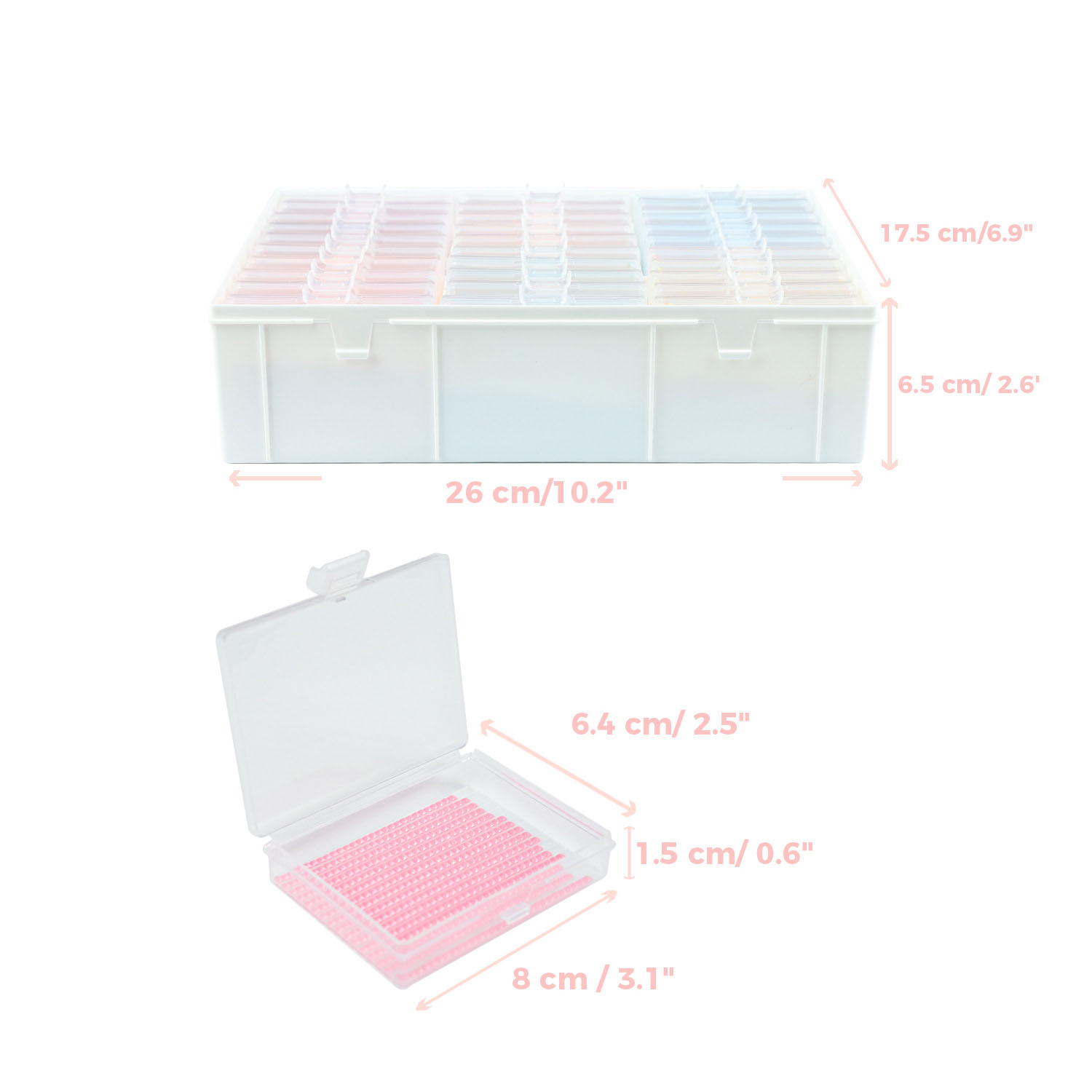 Set Wadah Seni Lukisan Berlian - Art Craft Organizer ulasan dan harga