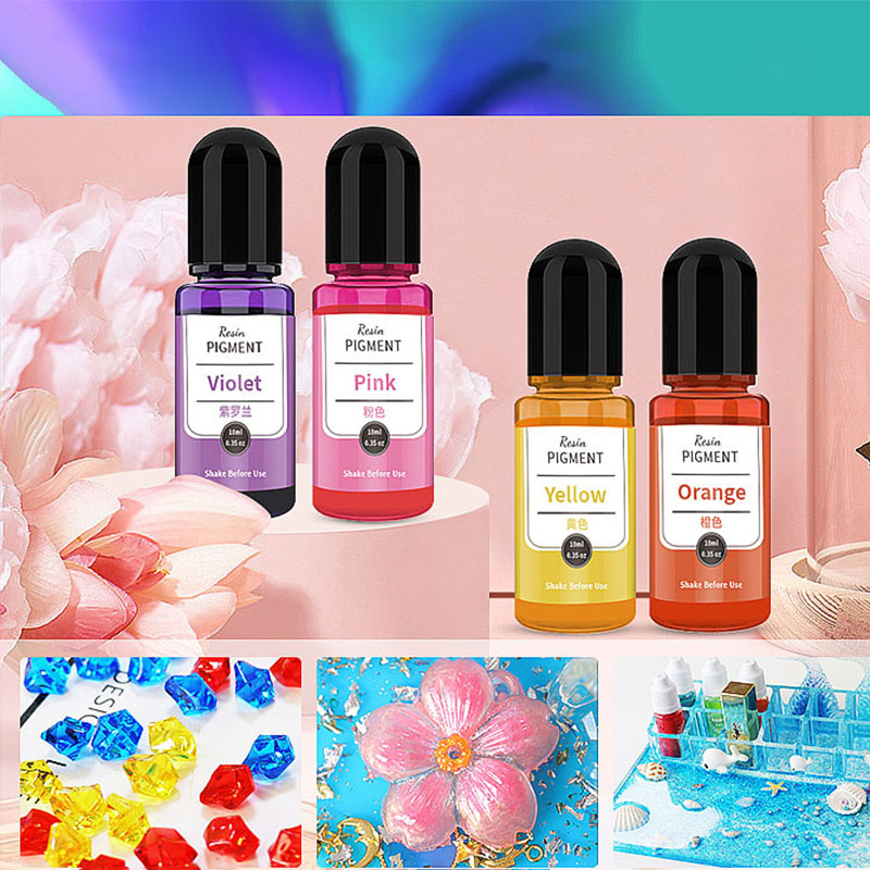24/30 warna Set 10ml Epoxy Res - Alcohol Ink Set ulasan dan harga