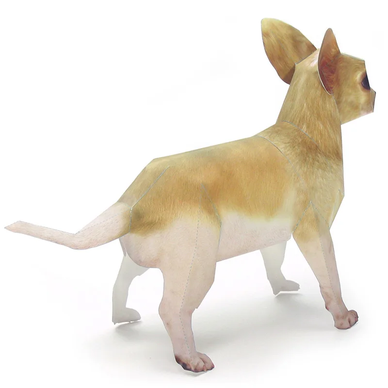 Chihuahua seni Origami anjing  - Art Craft Center ulasan dan harga