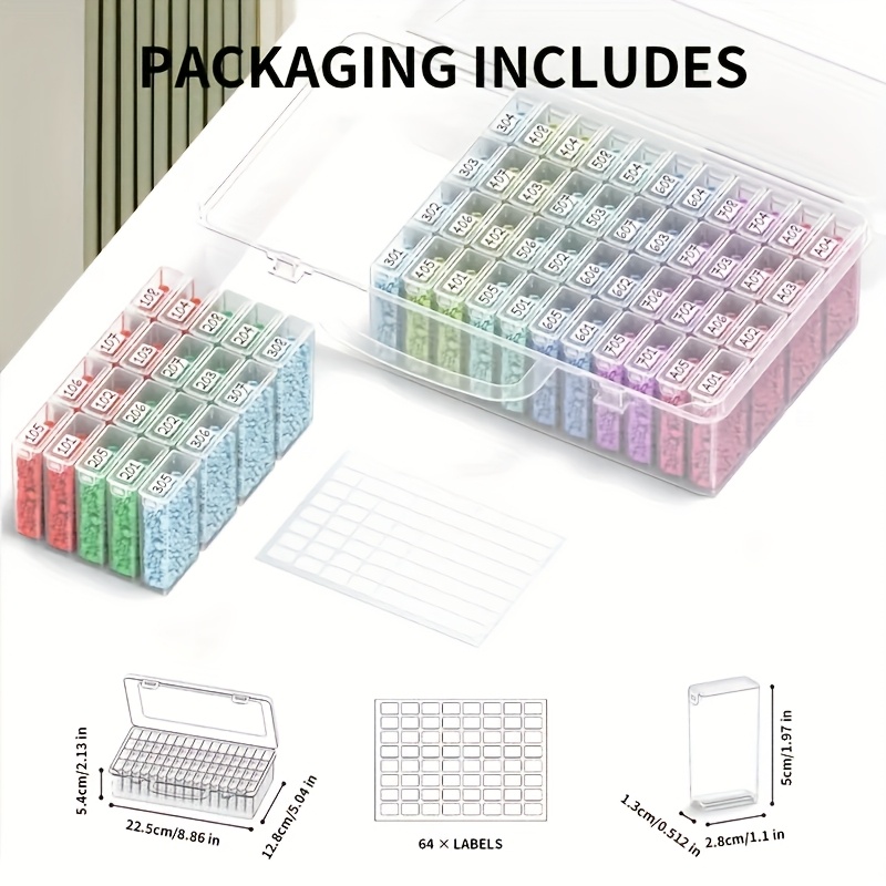 Set Kotak Penyimpanan Plastik  - Art Craft Organizer ulasan dan harga