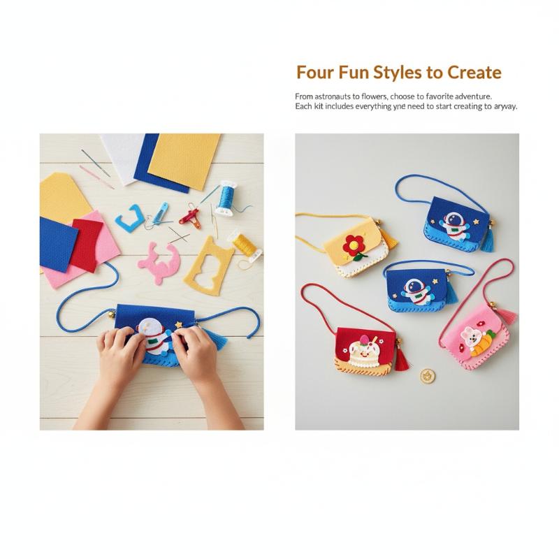Perlengkapan Membuat Tas Felt  - Art Craft Toys ulasan dan harga