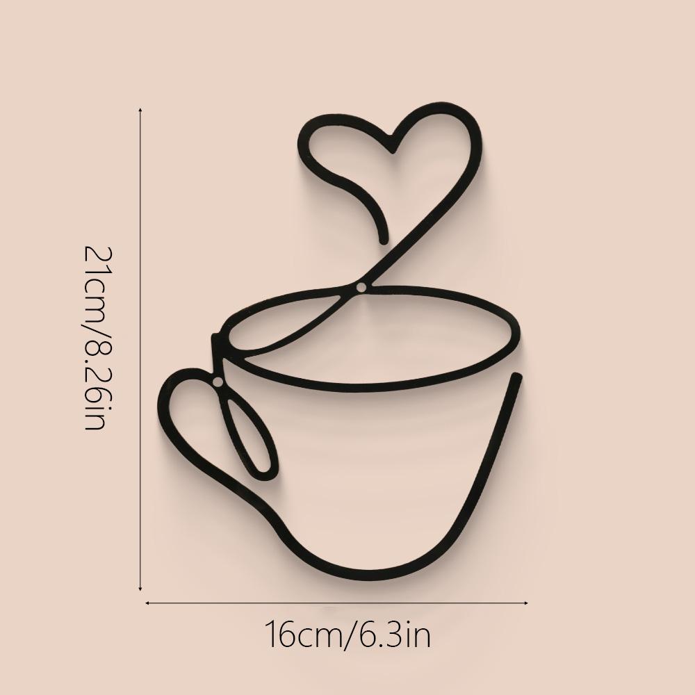 Set Hiasan Dinding Kopi Kreati - Art Craft Cafe ulasan dan harga